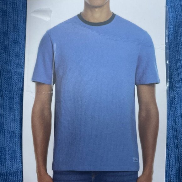 Scotch & Soda Crafted With Love Mens Blue Crewneck T-Shirt Size M d0271 - Picture 2 of 9